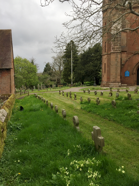 Burial ground at Temple Balsall