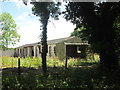 Disused building on the former airfield