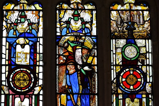 Rendcomb, St. Peter's Church: Stained glass window