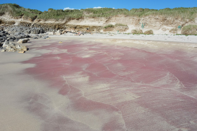 Sand Patterns Breckon Beach © Des Blenkinsopp Geograph Britain And