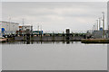 SE7423 : Goole Docks, Ocean Lock by David Dixon