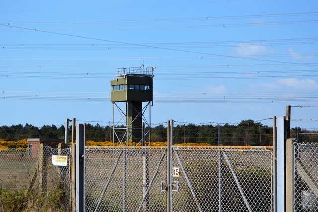 Watch tower, Lydd Camp © N Chadwick :: Geograph Britain and Ireland