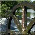 SK3448 : Gear and weir by Alan Murray-Rust