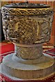 Stone, St. John the Baptist Church: The magnificent Norman font 3