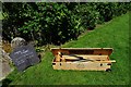 Chastleton House and Garden: Croquet equipment waiting for a visitor to use