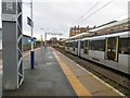 SJ7687 : Altrincham Station platform 2 by Gerald England