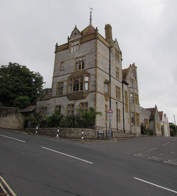 Grade II listed Coram Tower, Lyme Regis