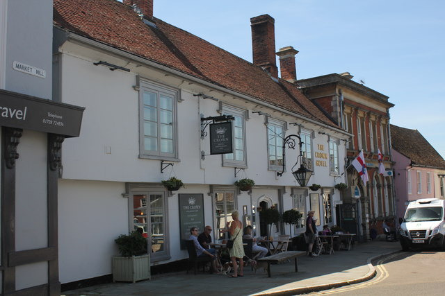 The Crown, 29 Market Hill, Framlingham