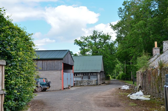 Farm buildings at Whiterigg