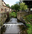 White water on the River Frome, Nibley, South Gloucestershire