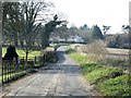 Rural road by Borough Farm