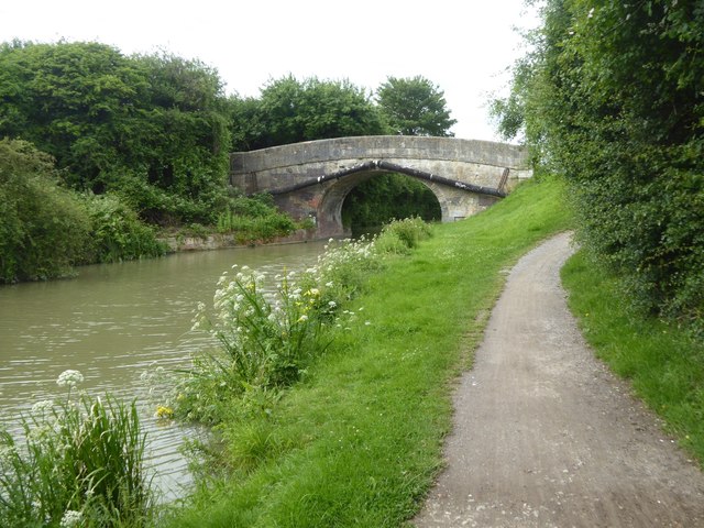 Footbridge over canal, Hilperton © David Smith cc-by-sa/2.0 :: Geograph ...