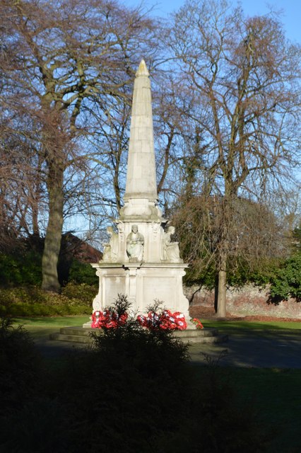 War Memorial, Memorial Gardens