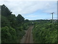 Railway towards St Ives