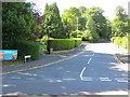 Crossbeck Road at its junction with Cowpasture Road in Ilkley