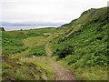 NM7927 : Path north of Ardmore, Kerrera by Andrew Curtis