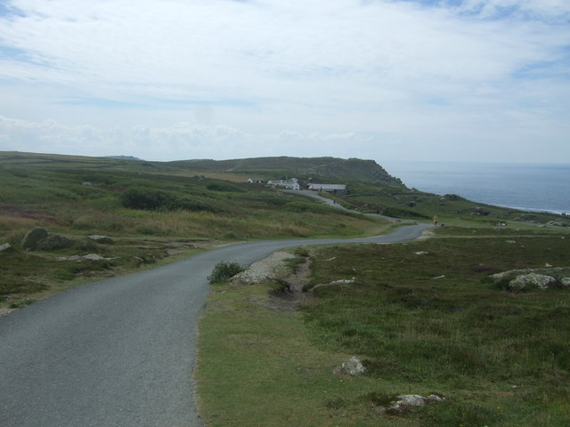 Track to Greeb Craft Centre, Land's End