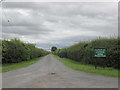 Entrance to Leyfields Farm