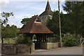 Church gate at Mickleham