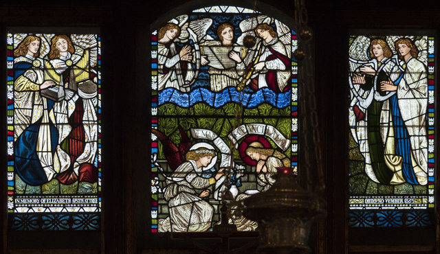 The Annunciation, Brighton - Stained glass window
