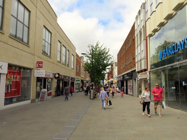 Regent Street in Swindon
