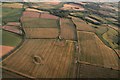 TF4072 : Spellow Hills long barrow, looking towards Langton: aerial 2017 by Chris