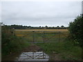 Field entrance off Conker Road