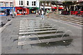 The Dancing Fountain in Castle Square, Caernarfon