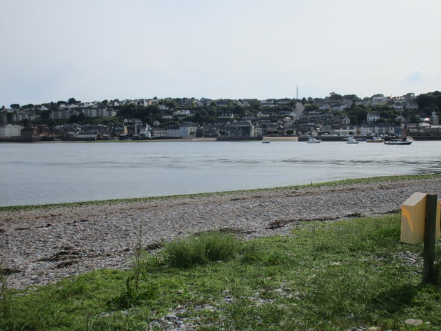 Central Youghal seen from Ferrypoint