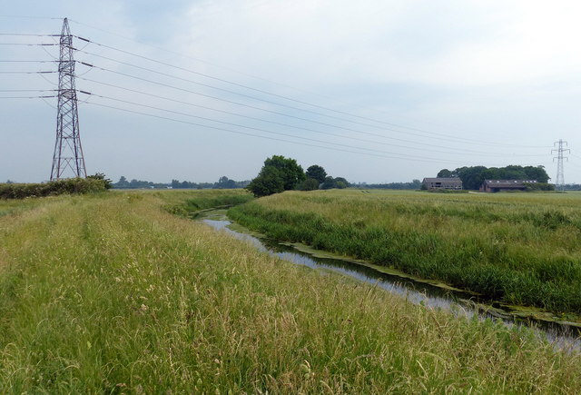 Power Lines Crossing The River Nar © Mat Fascione Cc By Sa20 Geograph Britain And Ireland 6979