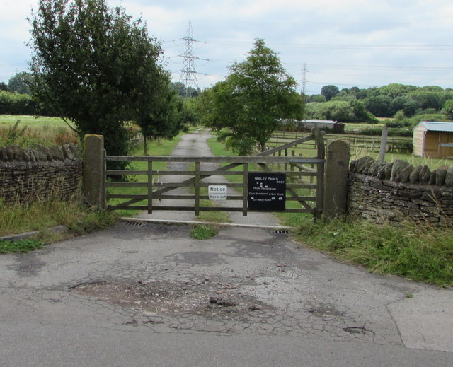 Nibley Paws entrance, Nibley, South Gloucestershire