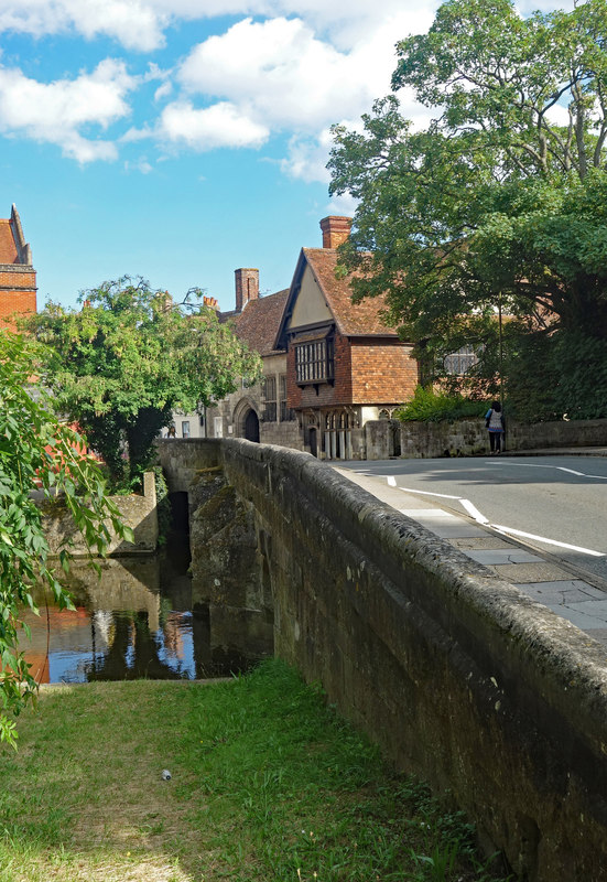 Crane Bridge, Salisbury © Jim Osley cc-by-sa/2.0 :: Geograph Britain ...