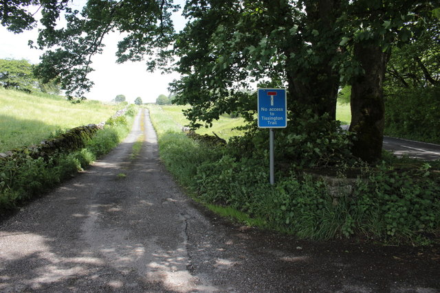 Track to Hartington Moor Farm