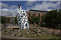 NZ4920 : Bottle of Notes sculpture, Middlesbrough by Robert Eva