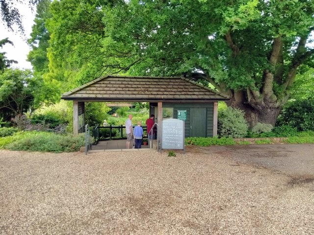 Entrance to Beth Chatto Gardens