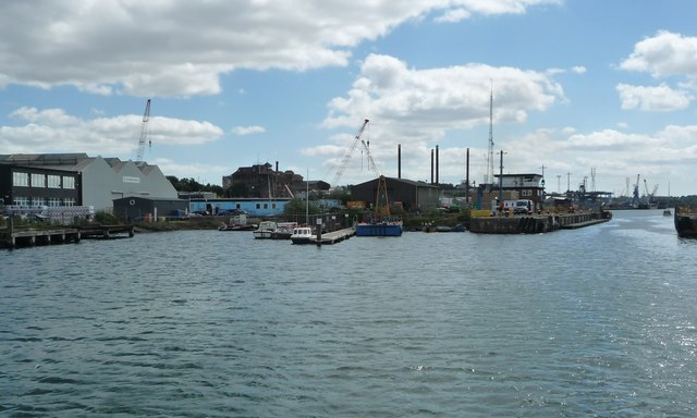 Jetty above Prince Philip Lock, Ipswich