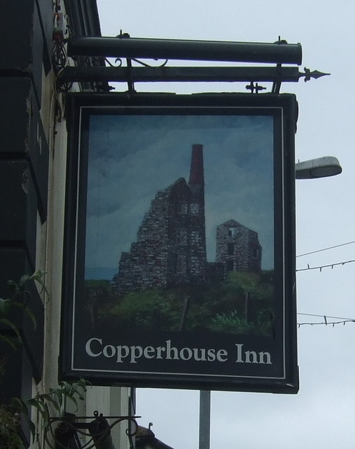 Sign for the Copperhouse Inn