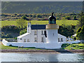 NN0163 : Corran Point Lighthouse and Keeper's House by David Dixon