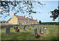 SP4114 : Houses by the Churchyard by Des Blenkinsopp