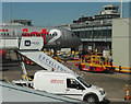 SJ8184 : Airside at Manchester Airport by Thomas Nugent