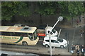 View of traffic on Euston Road from the Reading Room of the Wellcome Collection #2