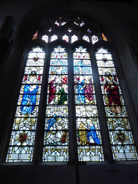 St Mary, Yatton: stained glass window (c)