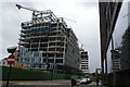 View of new apartments being constructed next to Lewis Cubitt Park from Handyside Street #2