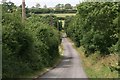 SK9321 : Narrow road from A1 to North Witham by Chris