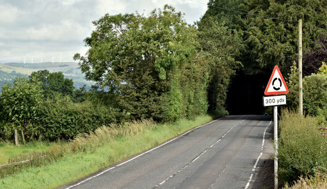 The Hillhead Road, Coleman's Corner near Ballyclare (July 2017)