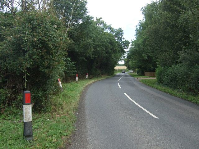 Unnamed lane near Park Farm