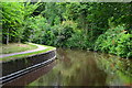 Sharp bend in the Monmouthshire and Brecon Canal at Pencelli