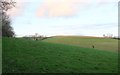 Farmland above the Taw valley