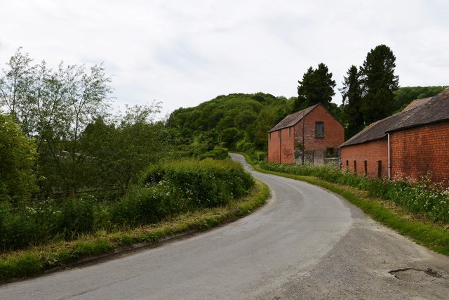 Upper Mitchell Farm, brick built barn