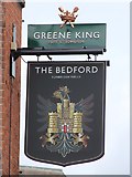 TQ5839 : The Bedford sign by Oast House Archive